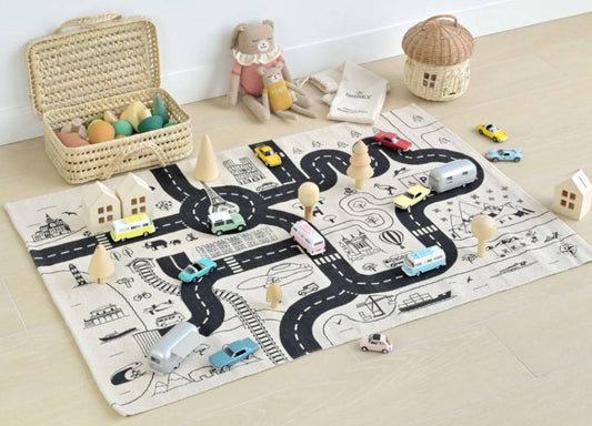 SCALE MODEL COMPATIBLE WITH ROADS OF FRANCE ROUTE ON CANVAS PLAYSET NOREV NVT24000