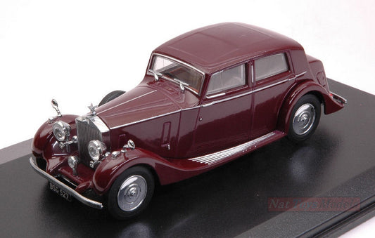 MODELE REDUIT COMPATIBLE AVEC ROLLS ROYCE 25/30 THRUPP &amp; MABERLEY BOURGOGNE 1:43 OXFORD OXF43R25001