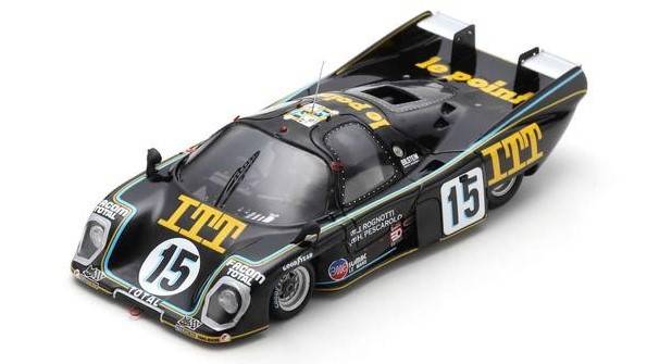SCALE MODEL COMPATIBLE WITH RONDEAU M379B N.15 LM 1980 H.PESCAROLO-J.RAGNOTTI 1:43 SPARK MODEL S8457