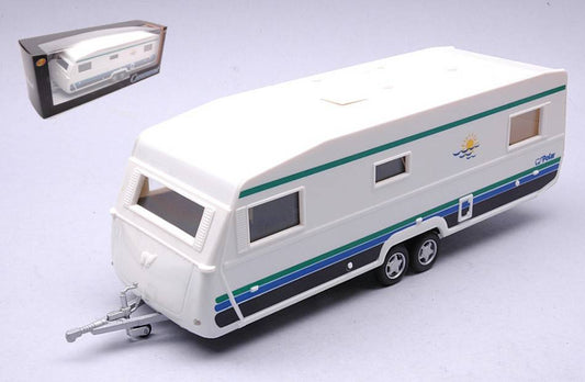SCALE MODEL COMPATIBLE WITH BIG POLAR 2005 WHITE CARAVAN 1:43 CARARAMA CA4-92710
