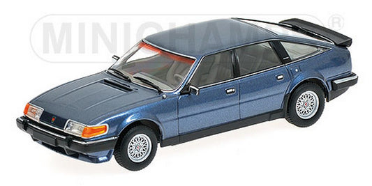 SCALE MODEL COMPATIBLE WITH ROVER VITESSE 3.5 VB 1986 BLUE MET.1:43 MINICHAMPS PM400138501