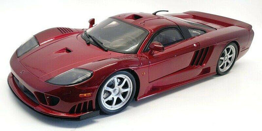 SCALE MODEL COMPATIBLE WITH SALLEN S7 TWIN TURBO MET.RED 1:12 VARIOUS MANUFACTURERS MTM73005R