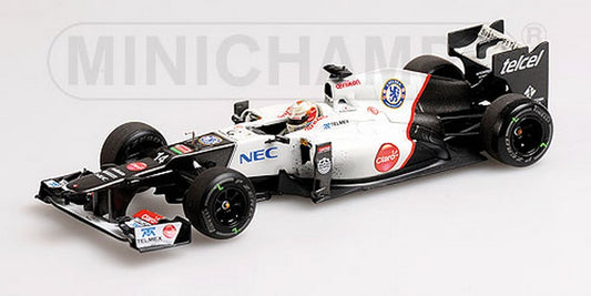 MODELLINO IN SCALA COMPATIBILE CON SAUBER F1 K.KOBAYASHI 2012 N.14 3rd JAPAN GP 1:43 MINICHAMPS PM410120114