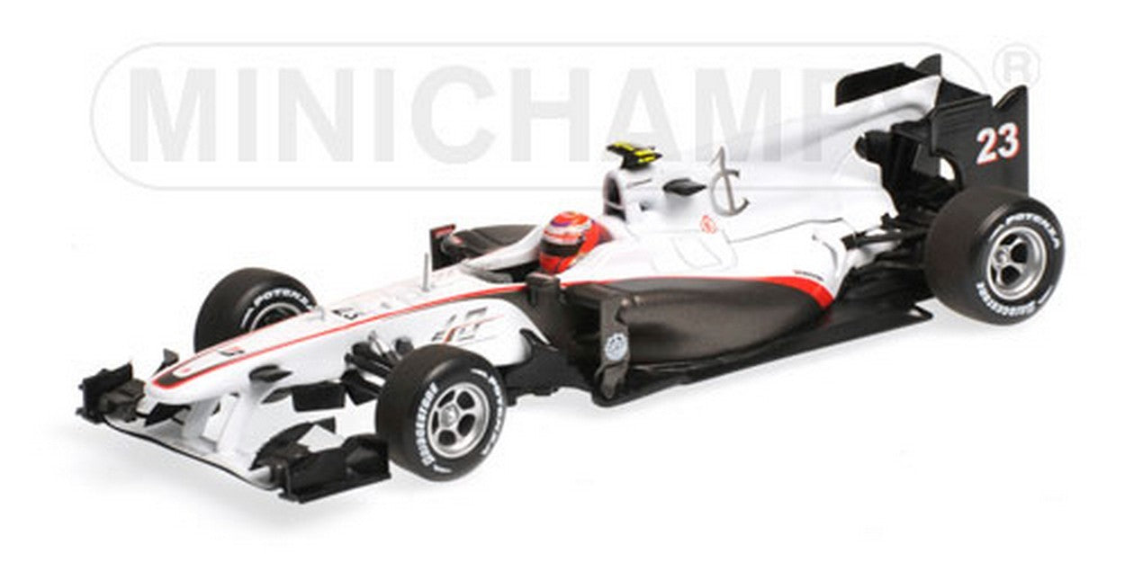 MODELLINO IN SCALA COMPATIBILE CON SAUBER K.KOBAYASHI 2010 GERMAN GP 1:43 MINICHAMPS PM410100123