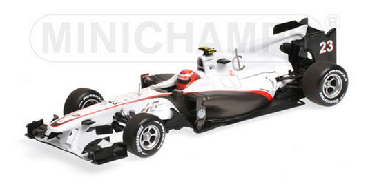 MODELLINO IN SCALA COMPATIBILE CON SAUBER K.KOBAYASHI 2010 GERMAN GP 1:43 MINICHAMPS PM410100123