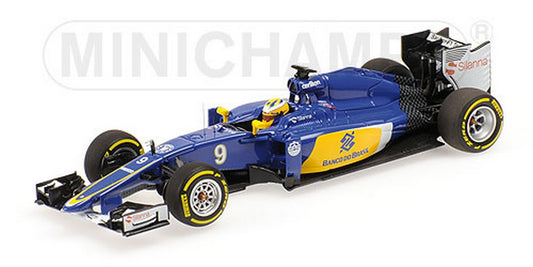 MODELLINO IN SCALA COMPATIBILE CON SAUBER M.ERICSSON 2015 1:43 MINICHAMPS PM417150009