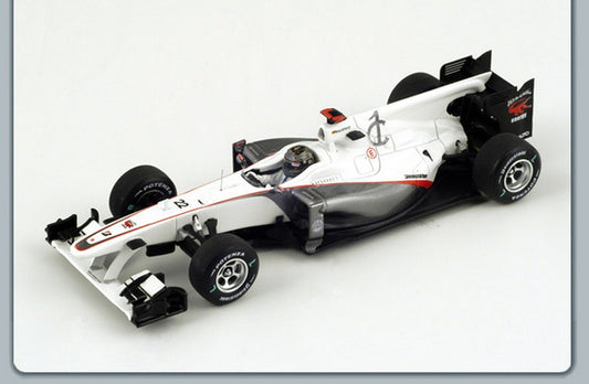 MODELLINO IN SCALA COMPATIBILE CON SAUBER N.HEIDFELD 2010 BRAZIL GP 1:43 SPARK MODEL S3013