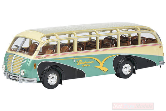 SCALE MODEL COMPATIBLE WITH SAURER 3C-H BUS BACHMANN 1:43 SCHUCO SH9006