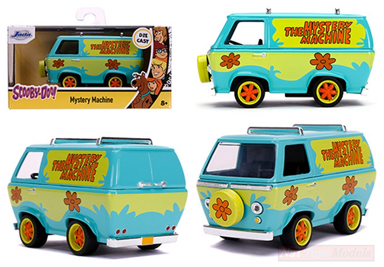 SCALE MODEL COMPATIBLE WITH SCOOBY DOO MYSTERY MACHINE 1:32 JADA TOYS JADA32040
