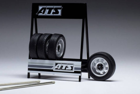 SCALE MODEL COMPATIBLE WITH SET 4 WHEELS ATS CUP 1:18
 IXO MODEL 18SEP012