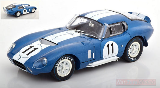 SCALE MODEL COMPATIBLE WITH SHELBY COBRA DAYTONA COUPE N.11 8th LM 1965 J.SEARS-R.THOMPSON 1:18 CMR CLASSIC MODEL REPLICA