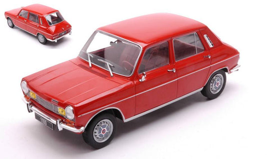 SCALE MODEL COMPATIBLE WITH SIMCA 1100 1969 RED 1:24 WHITEBOX WB124167