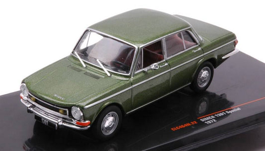 MODELLINO IN SCALA COMPATIBILE CON SIMCA 1301 SPECIAL 1972 MET.GREEN 1:43 IXO MODEL CLC464
