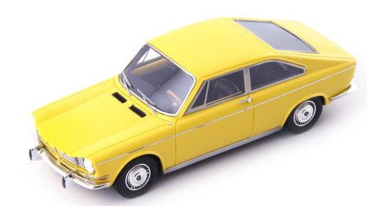 MODELLINO IN SCALA COMPATIBILE CON SIMCA 1501 COUPE HEULIEZ 1968 YELLOW 1:43 AVENUE43 AVN60080