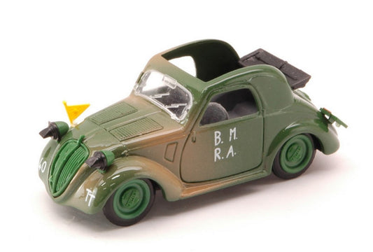 SCALE MODEL COMPATIBLE WITH SIMCA 5 MILITARY D-DAY 1944 OPEN 1:43 BRUMM BM0243A