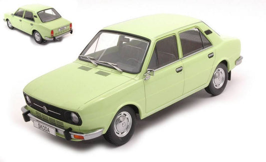 MODELE REDUIT COMPATIBLE AVEC SKODA 105L 1976 VERT CLAIR 1:18 TRIPLE 9 T9-1800272