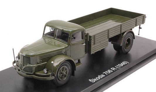 MODELE REDUIT COMPATIBLE AVEC SKODA 706 R VERT FONCÉ 1:43 PREMIUM CLASSIXX PCL47127