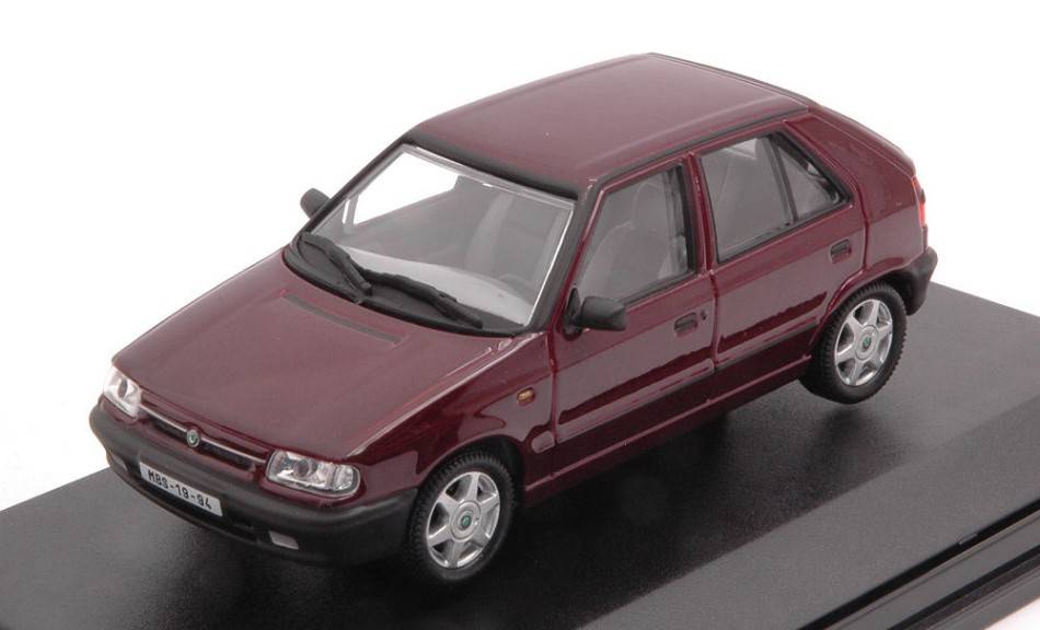 MODELE REDUIT COMPATIBLE AVEC SKODA FELICIA 1994 AMARANT 1:43 ABREX ABS709BP