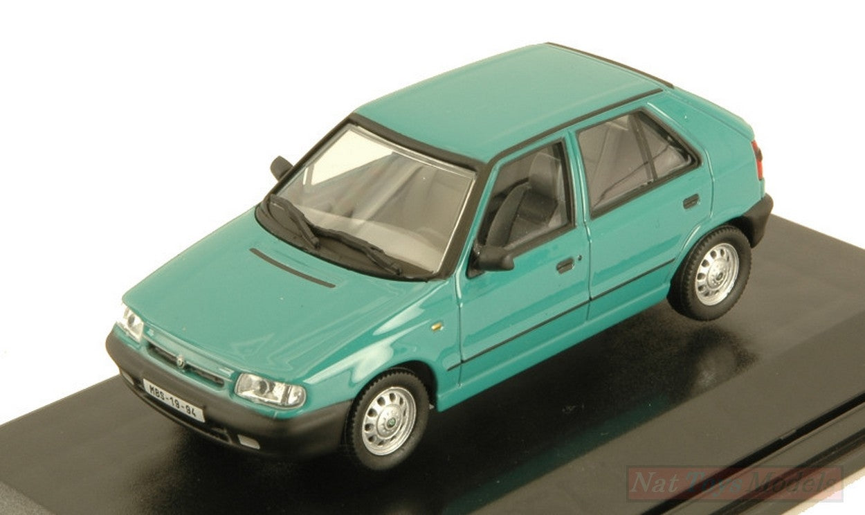 SCALE MODEL COMPATIBLE WITH SKODA FELICIA 1994 GREEN 1:43 ABREX ABS709HT