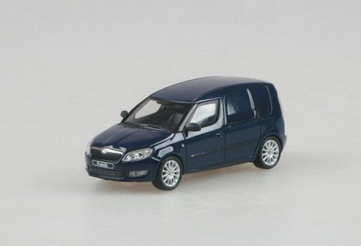 SCALE MODEL COMPATIBLE WITH SKODA PRAKTIK 2008 BLUE PACIFIC 1:43 ABREX AB006LT