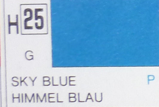 MODELING COLORS SKY BLUE GLOSS ml 10 Pcs.6 GUNZE GU0025