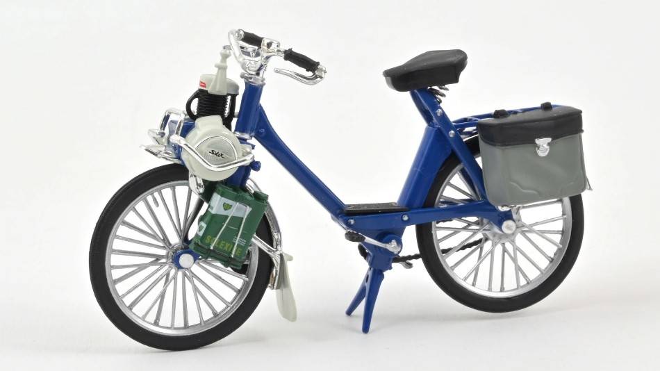 MODELE REDUIT COMPATIBLE AVEC SOLEX 1969 BLEU 1:18 NOREV NV182064 DIE CAST