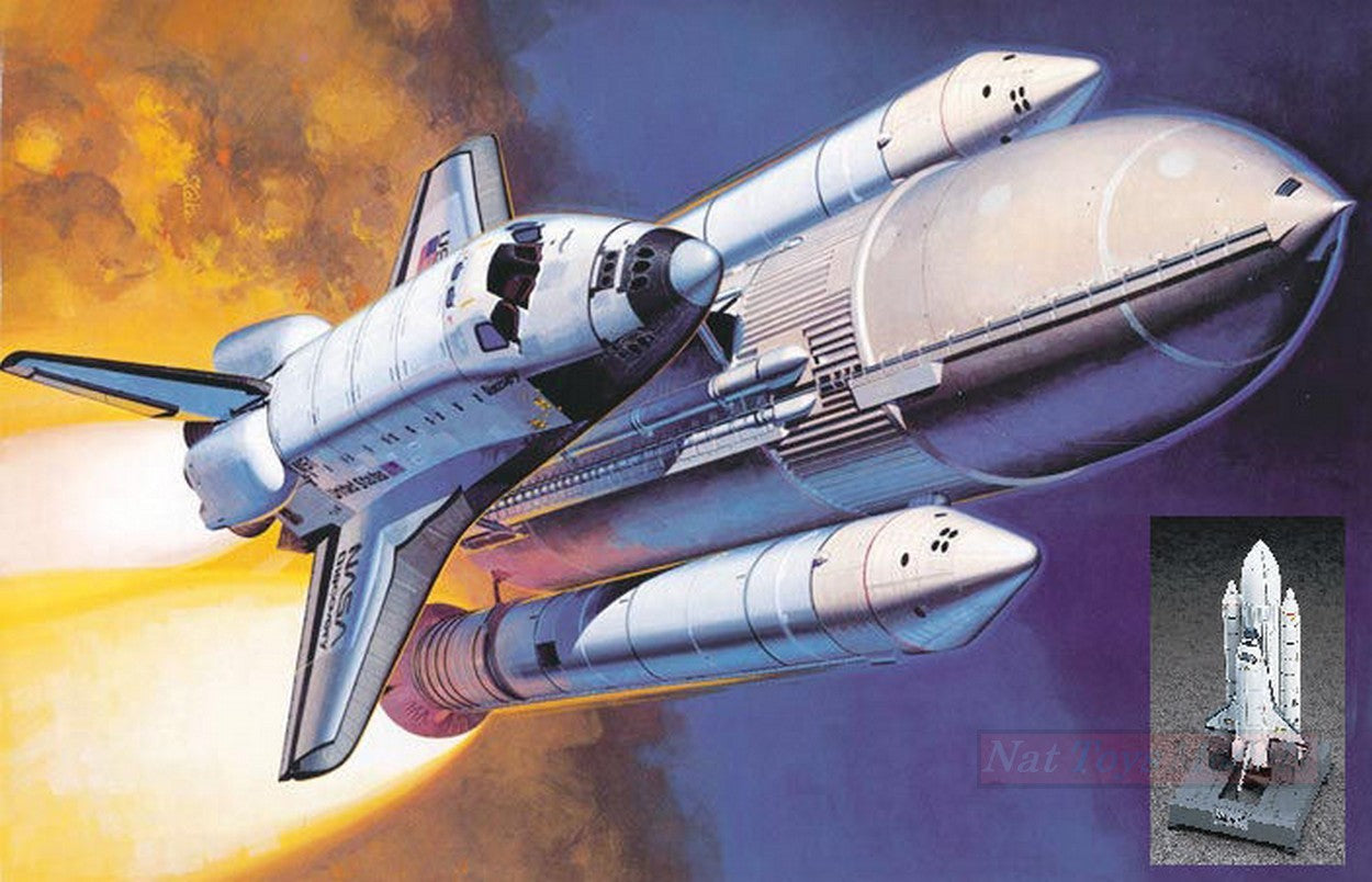 SCALE MODEL COMPATIBLE WITH SPACE SHUTTLE ORBITER W/BOOSTERS KIT 1:200 HASEGAWA HG10729