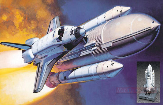 SCALE MODEL COMPATIBLE WITH SPACE SHUTTLE ORBITER W/BOOSTERS KIT 1:200 HASEGAWA HG10729