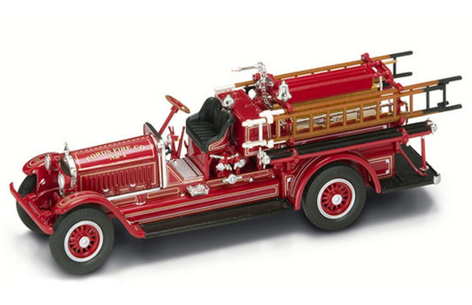 MODELLINO IN SCALA COMPATIBILE CON STUTZ MODEL C 1924 FIRE TRUCK 1:43 YAT MING YM43006