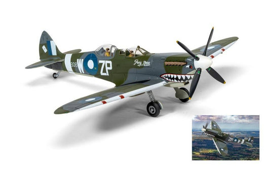 MODÈLE RÉDUIT COMPATIBLE AVEC SUPERMARINE SPITFIRE T9 TE308 G-AWGB "GREY NURSE" 1:72 CORGI AA29201
