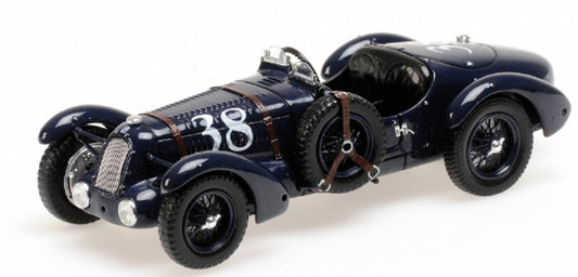 MODELLINO IN SCALA COMPATIBILE CON TALBOT LAGO T26-SS GRAND PRIX 1936 BLACK 1:43 MINICHAMPS PM437117130