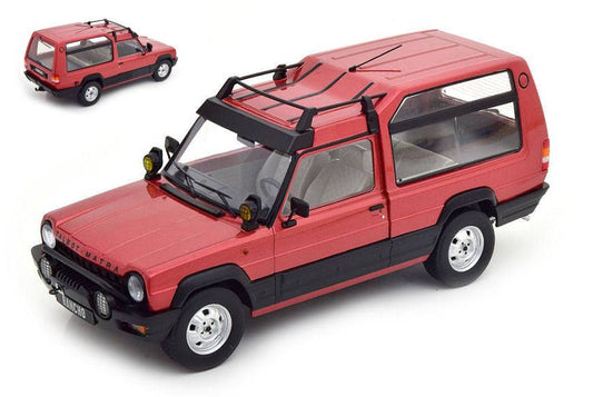 MODELLINO IN SCALA COMPATIBILE CON TALBOT MATRA RANCHO GRAND RAID 1977-1983 RED METALLIC 1:18 KK SCALE KKDC180822