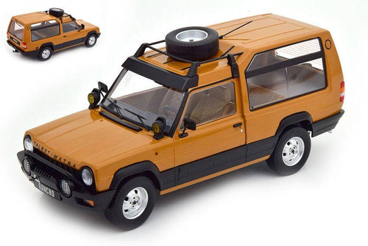 MODELLINO IN SCALA COMPATIBILE CON TALBOT SIMCA RANCHO OCHRE 1:18 KK SCALE KKDC180824