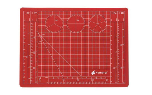 MODELING COLORS A4 CUTTING MAT HUMBROL AG9155 MODEL