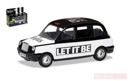 MODELLINO IN SCALA COMPATIBILE CON THE BEATLES LONDON TAXI LET IT BE 1:36 CORGI CC85926
