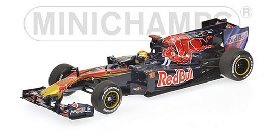 MODELLINO IN SCALA COMPATIBILE CON TORO ROSSO S.BUEMI 2010 1:43 MINICHAMPS PM410100016