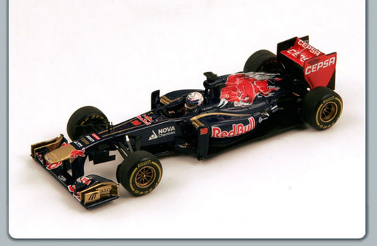 MODELLINO IN SCALA COMPATIBILE CON TORO ROSSO STR8 JEAN-ERIC VERGNE 2013 N.18 1:43 SPARK MODEL S3061