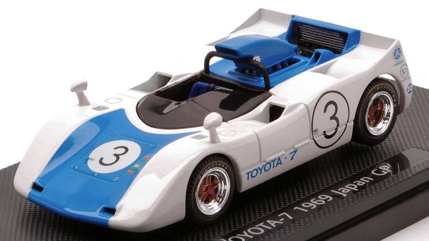 SCALE MODEL COMPATIBLE WITH TOYOTA-7 N.3 JAPAN GP 1969 1:43 EBBRO EB44719