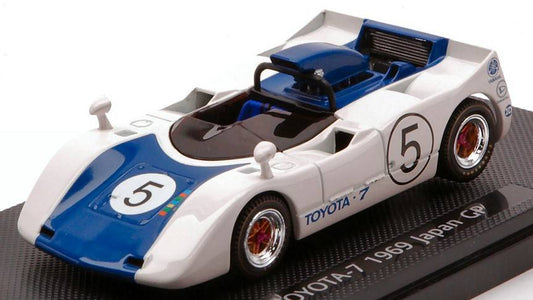 SCALE MODEL COMPATIBLE WITH TOYOTA-7 N.5 JAPAN GP 1969 1:43 EBBRO EB44720
