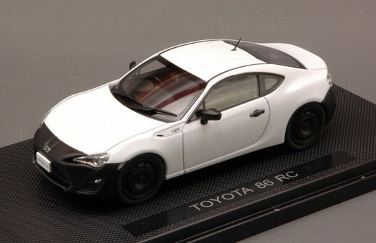 SCALE MODEL COMPATIBLE WITH TOYOTA 86 RC WHITE 1:43 EBBRO EB44885
