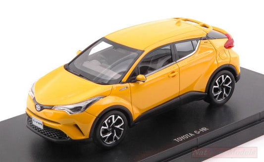 SCALE MODEL COMPATIBLE WITH TOYOTA C-HR 2016 YELLOW 1:43 EBBRO EB45601