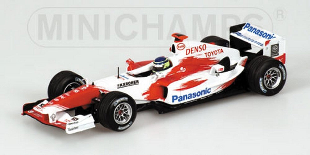MODELLINO IN SCALA COMPATIBILE CON TOYOTA C.DA MATTA 2004 1:43 MINICHAMPS PM433040016