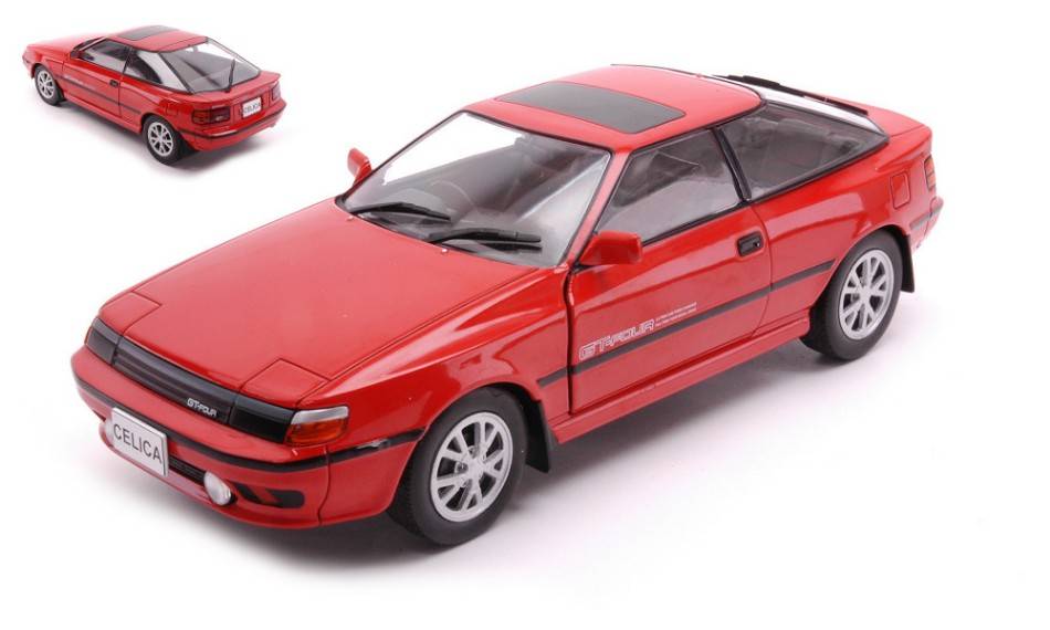 SCALE MODEL COMPATIBLE WITH TOYOTA CELICA GT FOUR RHD RED 1:24 WHITEBOX WB124111-O