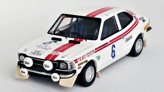 MODELE REDUIT COMPATIBLE AVEC TOYOTA COROLLA LEVIN N.6 ACROPOLIS RALLY 1975 ANDERSSON/HERTZ 1:43 TROFEU TFRRGR10