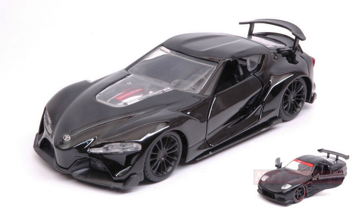 modellino IN SCALA COMPATIBILE CON Toyota FT-1 CONCEPT BLACK JDM TUNERS 1:32 jada toys JADA98415