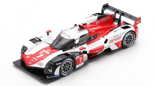 SCALE MODEL COMPATIBLE WITH TOYOTA GR010 HYBRID N.7 WINNER LM 2021 CONWAY-KOBAYASHI-LOPEZ 1:18 SPARK MODEL 18LM21