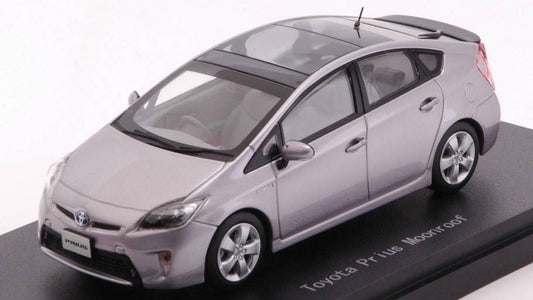 MODELE REDUIT COMPATIBLE AVEC TOYOTA PRIUS TOIT OUVRANT VIOLET CLAIR MICA METALLIC 1:43 EBBRO EB45150