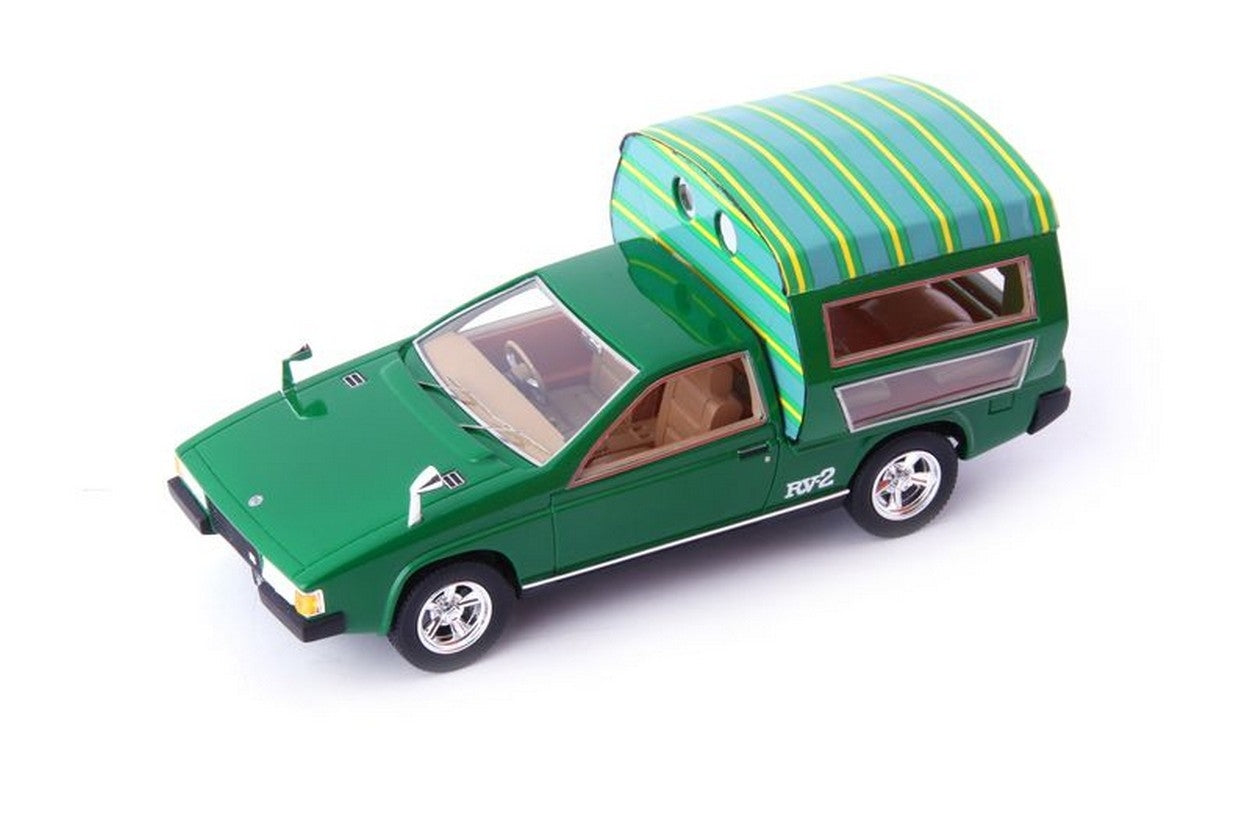 SCALE MODEL COMPATIBLE WITH TOYOTA RV-2 1972 GREEN 1:43 AUTOCULT ATC09013