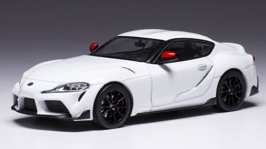 SCALE MODEL COMPATIBLE WITH TOYOTA SUPRA 2020 WHITE 1:43 IXO MODEL CLC509
