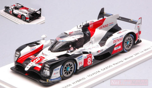 SCALE MODEL COMPATIBLE WITH TOYOTA TS050 HYBRID N.8 WINNER LM 2019 F.ALONSO-S.BUEMI-K.NAKAJIMA 1:43 SPARK MODEL S43LM19